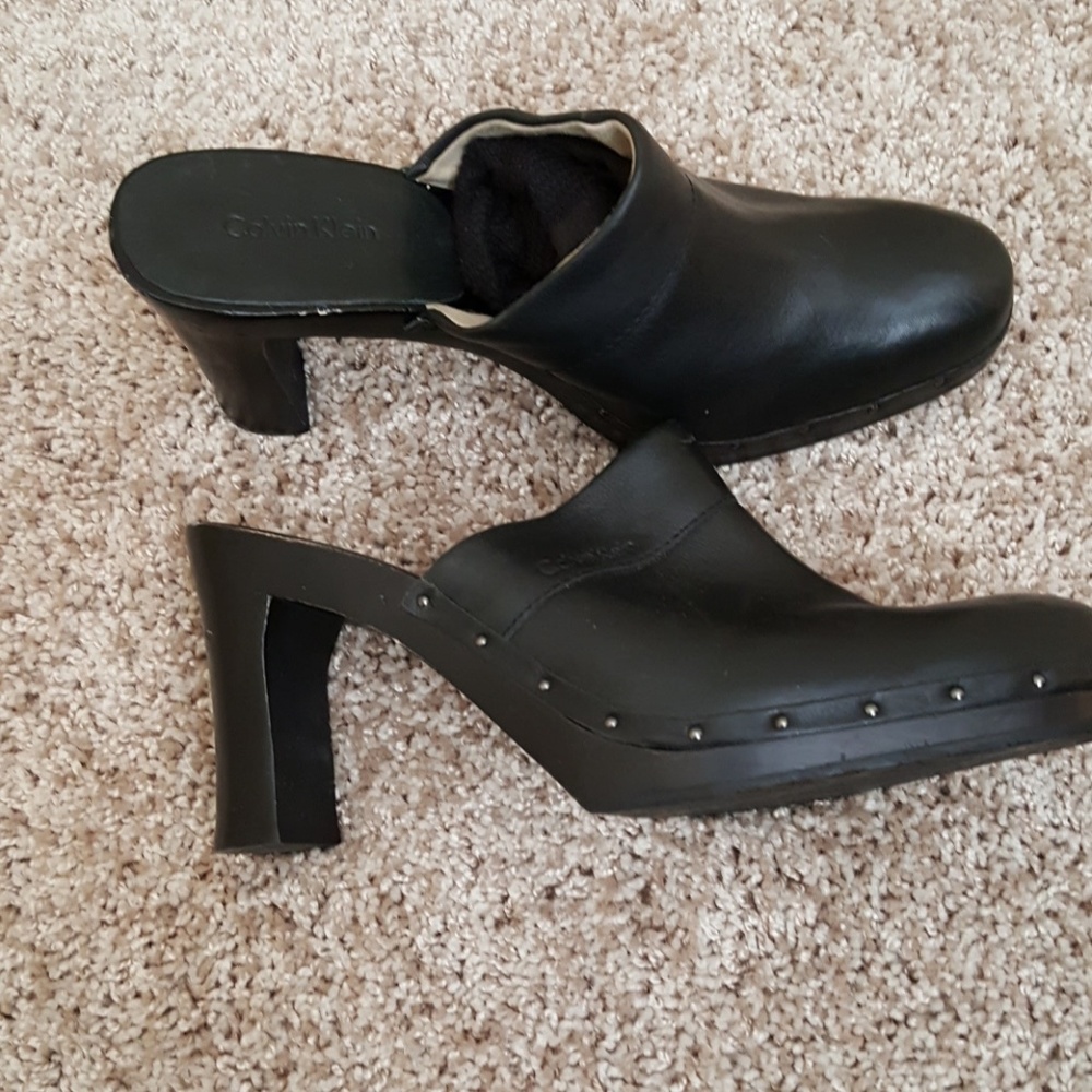 Calvin Klein slip on heels as 6.5